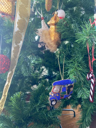 Customer photo review of Tropical Beaded Ornaments