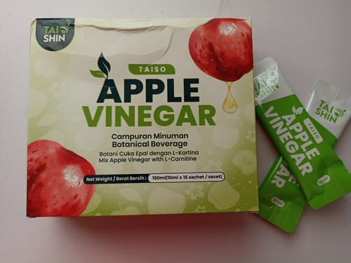 Customer photo review of Taiso Apple Cider Vinegar August Promotion