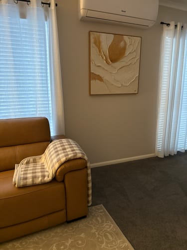 Customer review photo for Plaster Art Texture Painting #SG475