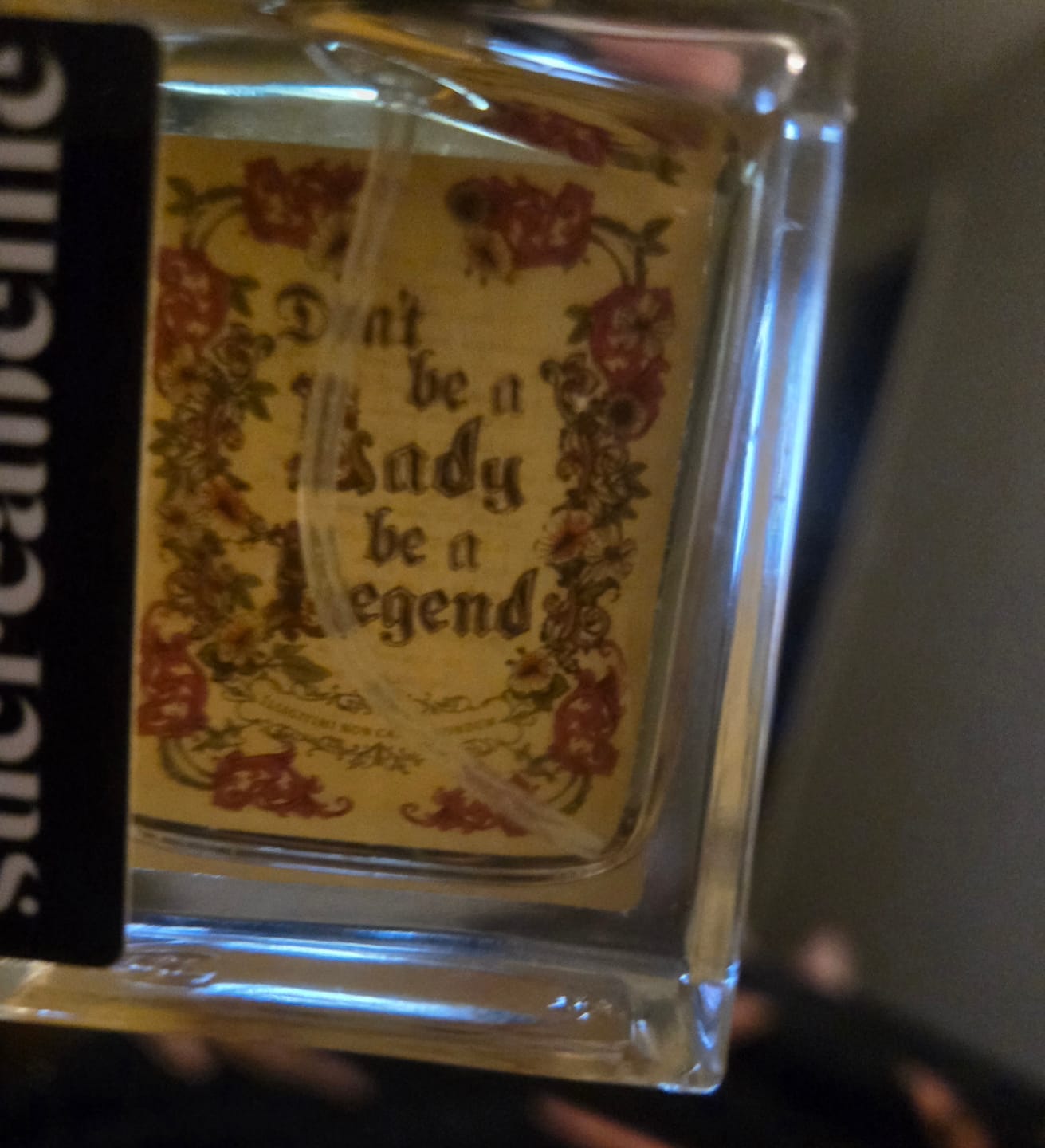 Customer photo review of Don't be a Lady, be a Legend
