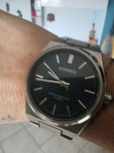 Customer photo review of Curren Atene® orologio uomo acciaio