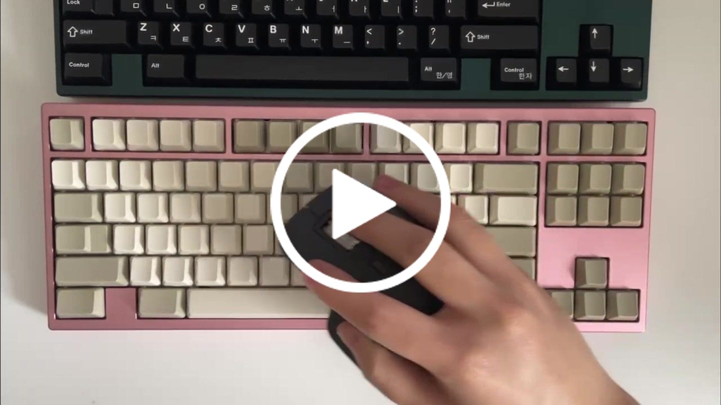 Customer video review of HMX FIRECRACKER TACTILE SWITCH FACTORY LUBED EDITION (10PCS)