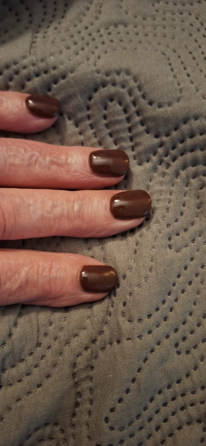 Customer photo review of Rogue Red Dipping Powder