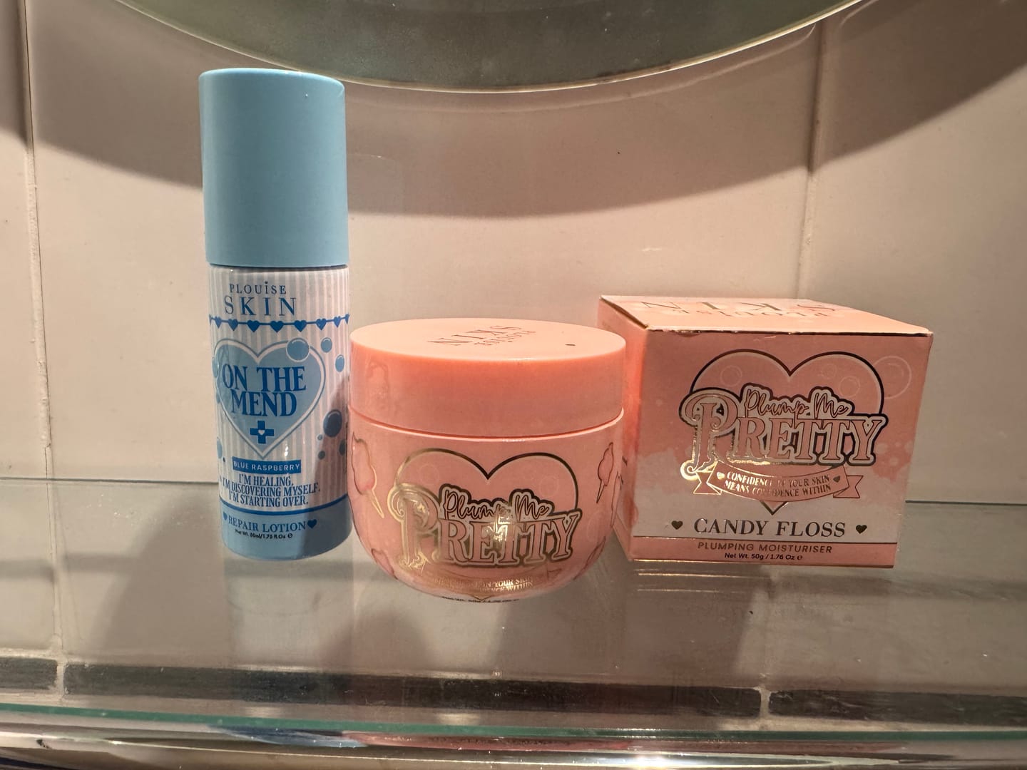 Customer photo review of P.Louise Plump Me Pretty Moisturizer