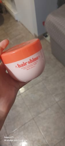 Customer photo review of Hair Mask - Extra Shine & Hydratation