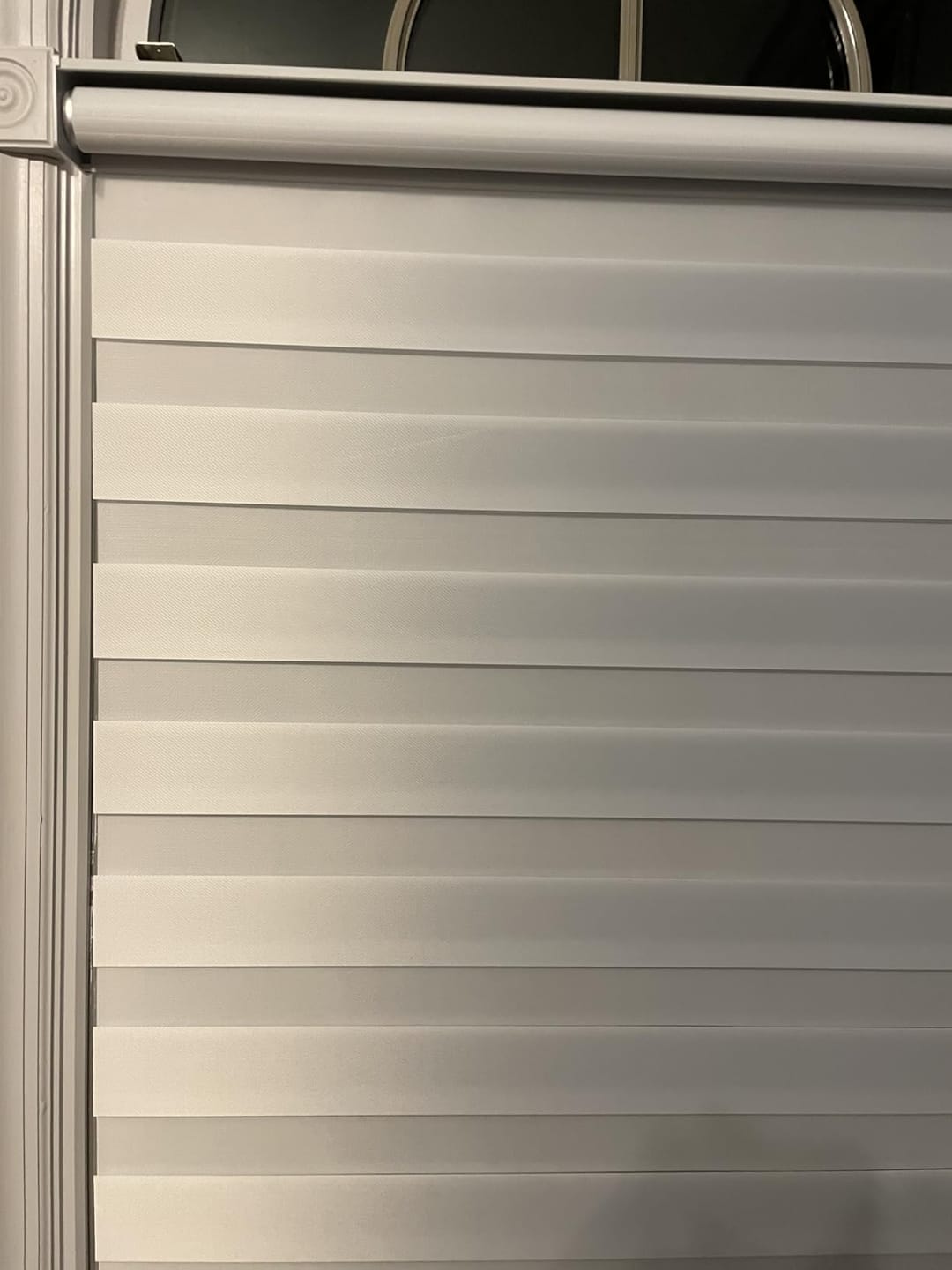 Customer photo review of Custom Dual Layer Zebra Shades