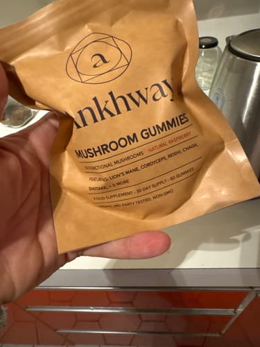 Customer photo review of Mushroom Gummies