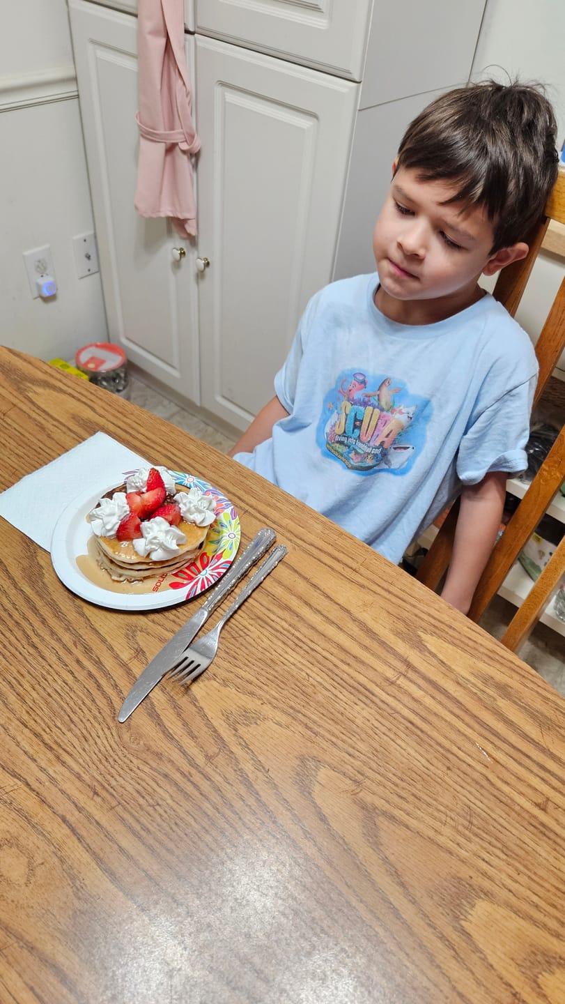 Customer photo review of gfJules Gluten Free Pancake & Waffle Mix