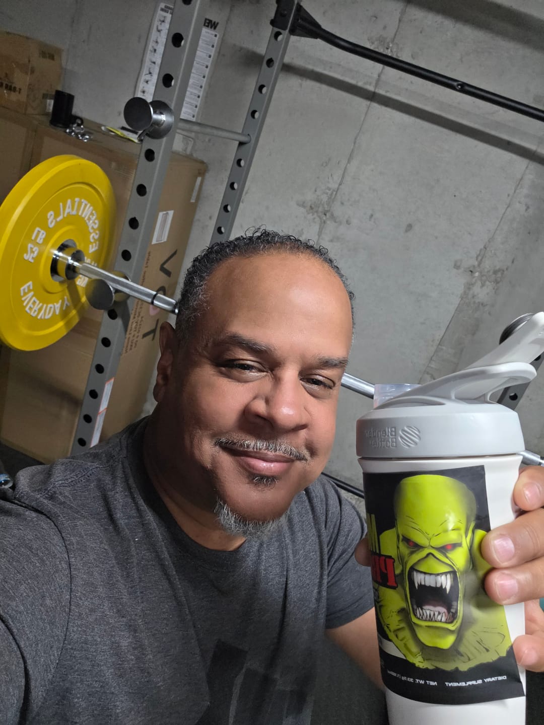 Customer photo review of Whey Protein Powder Travel Single Serving