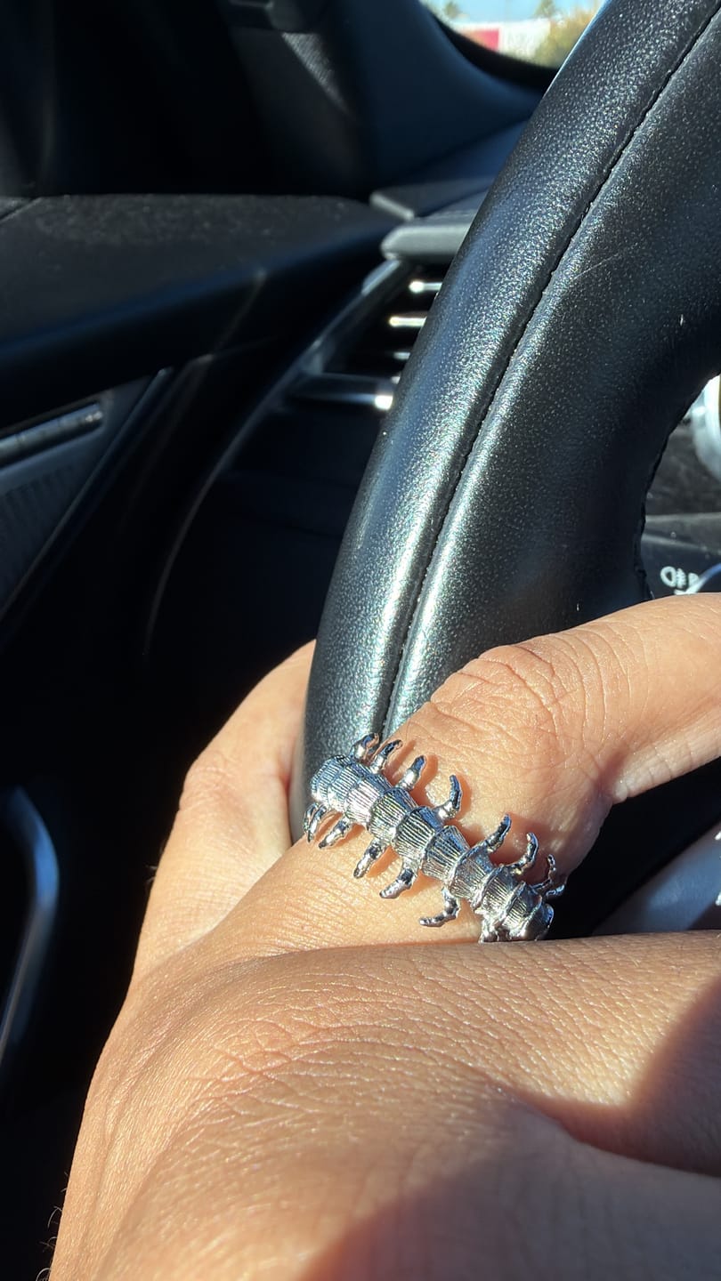 Customer photo review of CENTIPEDE RING