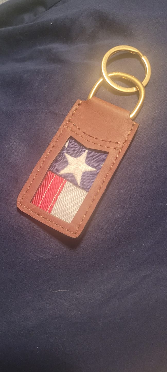 Customer photo review of Liberty Key Ring