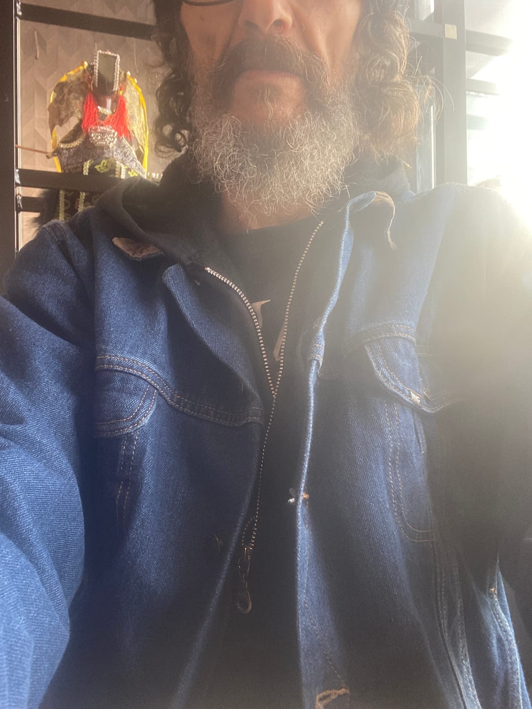 Customer photo review of MWG Men's Jean Jacket Storm Rider Lined