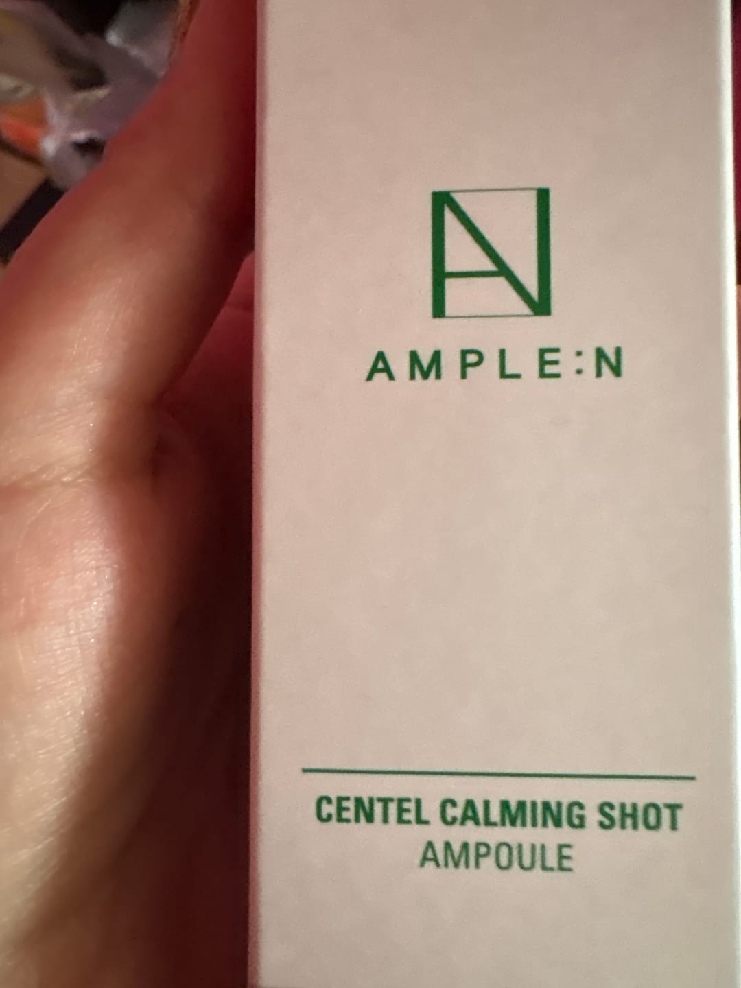 Customer photo review of Sérum Reafirmante Multi-Beneficios Centella Asiática 30ml -AMPLEN