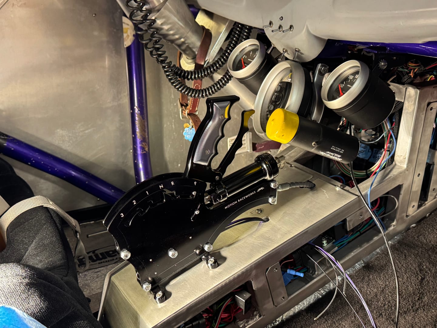Customer photo review of TH350 3 Speed Reverse Pattern Operator Series Billet Shifter Front Exit