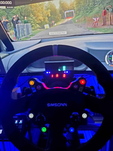 Customer photo review of Simsonn GT2 Racing Simulator Steering Wheel S1