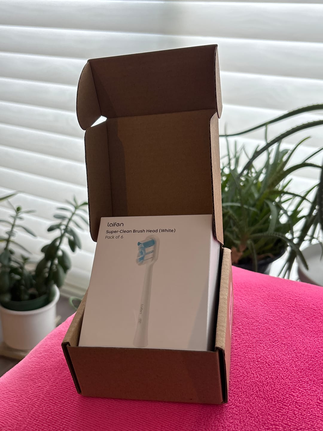 Customer photo review of Electric Toothbrush Heads (6-Pack)