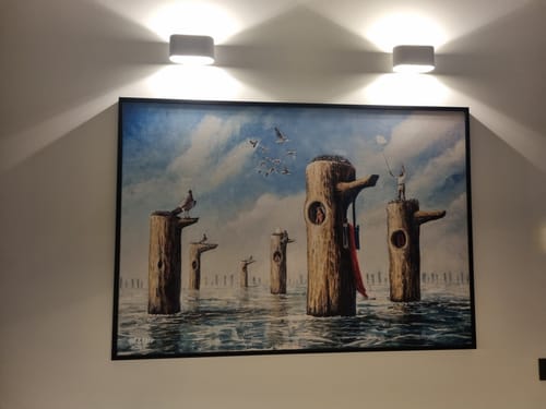 Customer photo review of Paveikslas “Love Is A Bird"