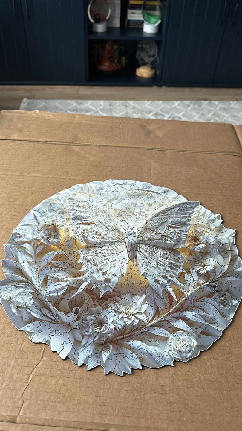 Customer photo review of Papillon - Ahşap Puzzle