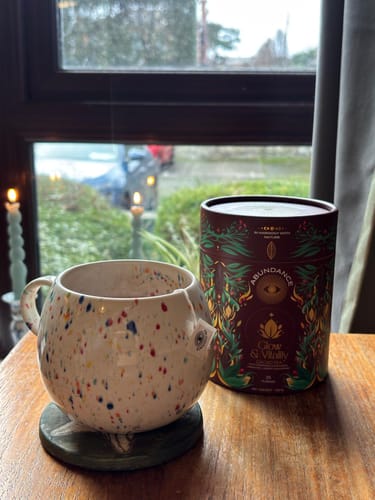 Customer photo review of Glow & Vitality Cacao Tea