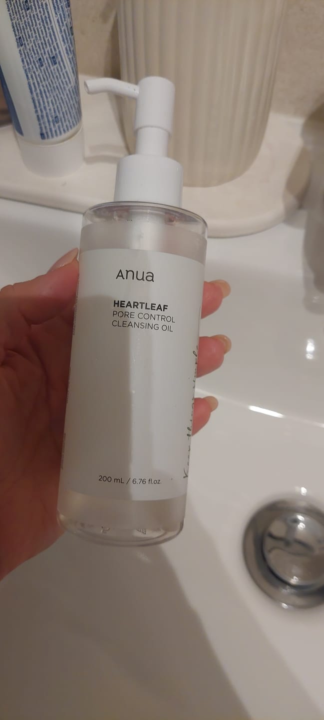 Customer photo review of Hidrofīlā eļļa dziļai poru attīrīšanai Anua Heartleaf Pore Control Cleansing Oil