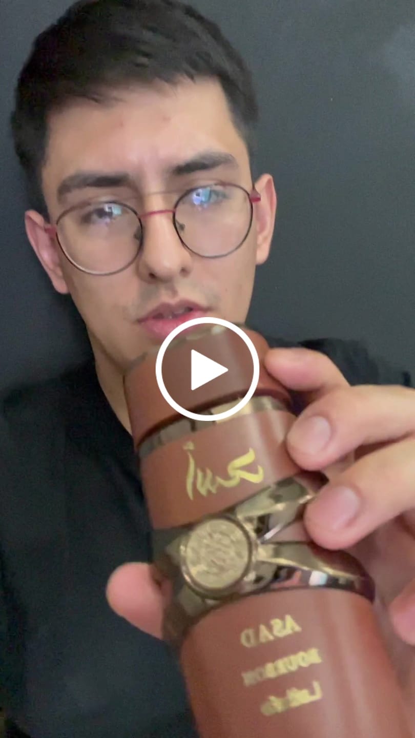 Customer video review of Perfume Lattafa Asad Bourbon 100ml Edp