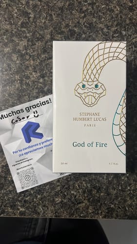 Customer photo review of God of Fire Stephane Humbert Lucas 50 ml (Preventa)