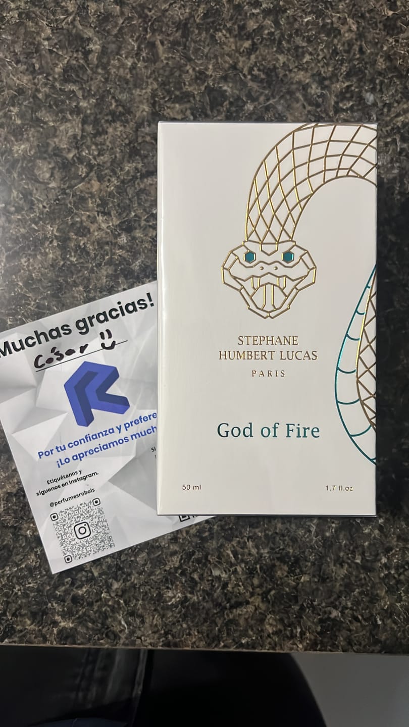 Customer photo review of God of Fire Stephane Humbert Lucas 50 ml (Preventa)