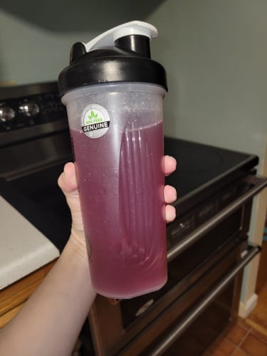 Customer photo review of WICKED Blue Raspberry Clear Whey Isolate Protein Powder (PRE ORDER)