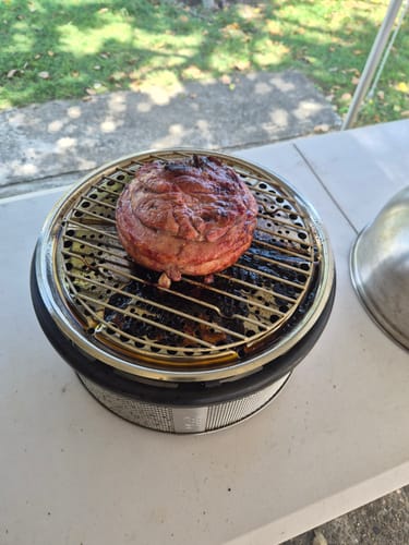 Customer photo review of Stainless Steel Grill Grid
