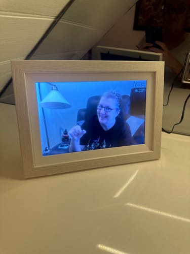 Customer photo review of Digital Photo Frame
