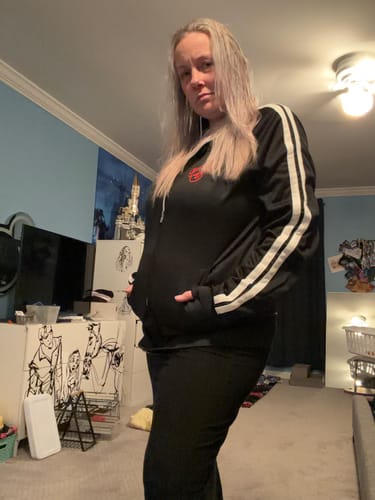 Customer photo review of Hawkins Track Jacket