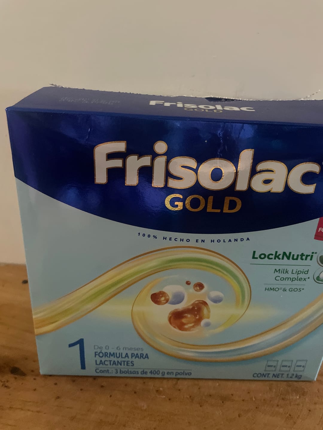Customer photo review of Frisolac Gold 1 (0-6 Meses) 3 Pack 3.6 Kg