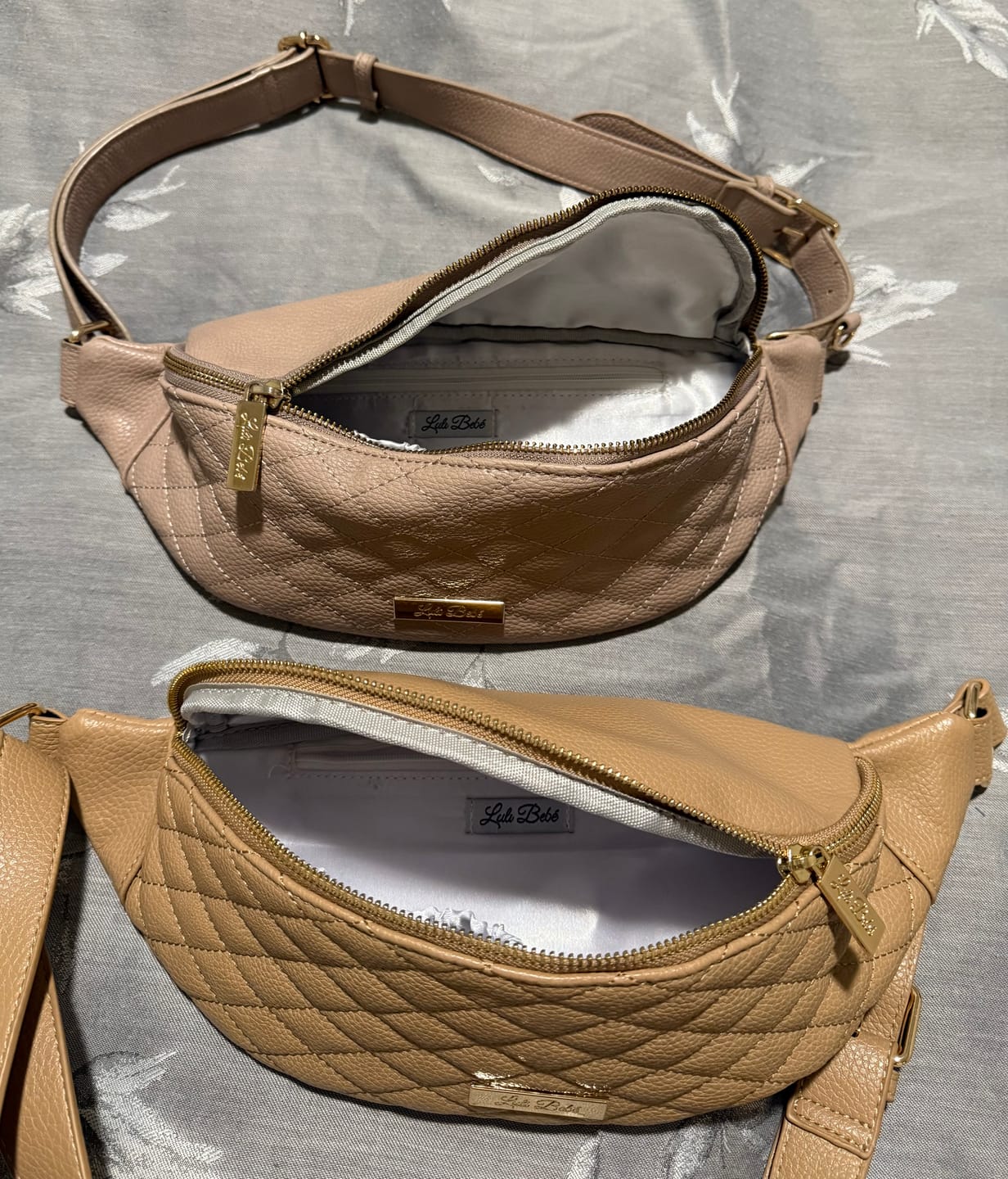 Customer photo review of Crossbody Sling Bag | Latte Brown