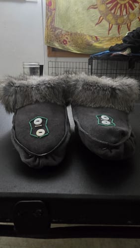 Customer photo review of Kids Moccasin Kit