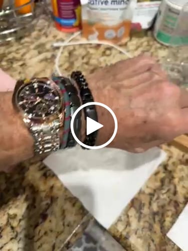 Customer video review of Black Mamba Bracelet (MED and LG Only): Helps Pair Veterans With A Service Dog Or Shelter Dog