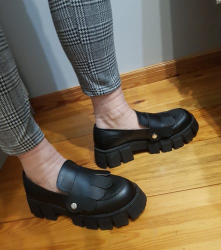 Customer photo review of "Da Vinci Loafers Black"