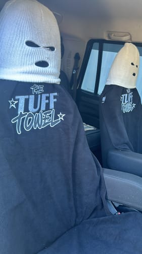 Customer photo review of Waterproof Car Towel Seat Cover