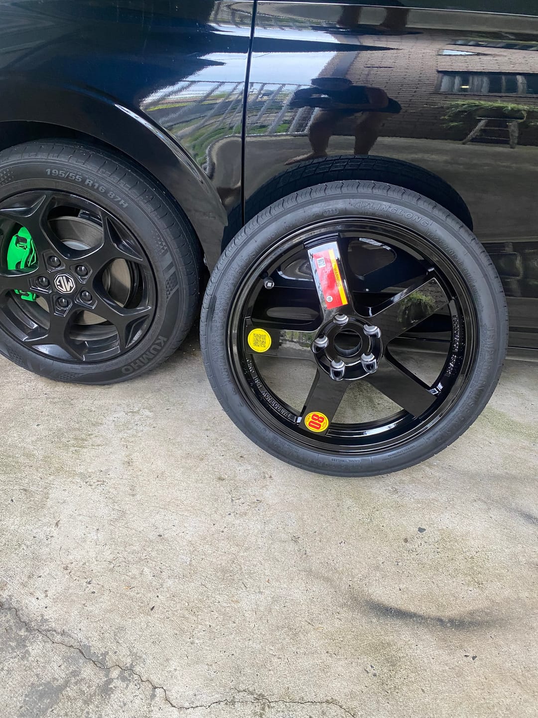 Customer photo review of MG MG3 Space Saver Spare Wheel - HUB CENTRIC - Braumach Spare Wheel Kit All Models - 2023-2026