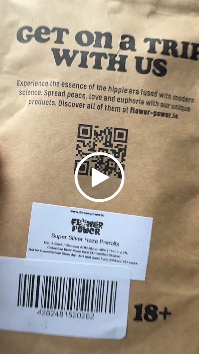 Customer video review of 🪙 Super Silver Haze Prerolls - POWER LVL: 4/5