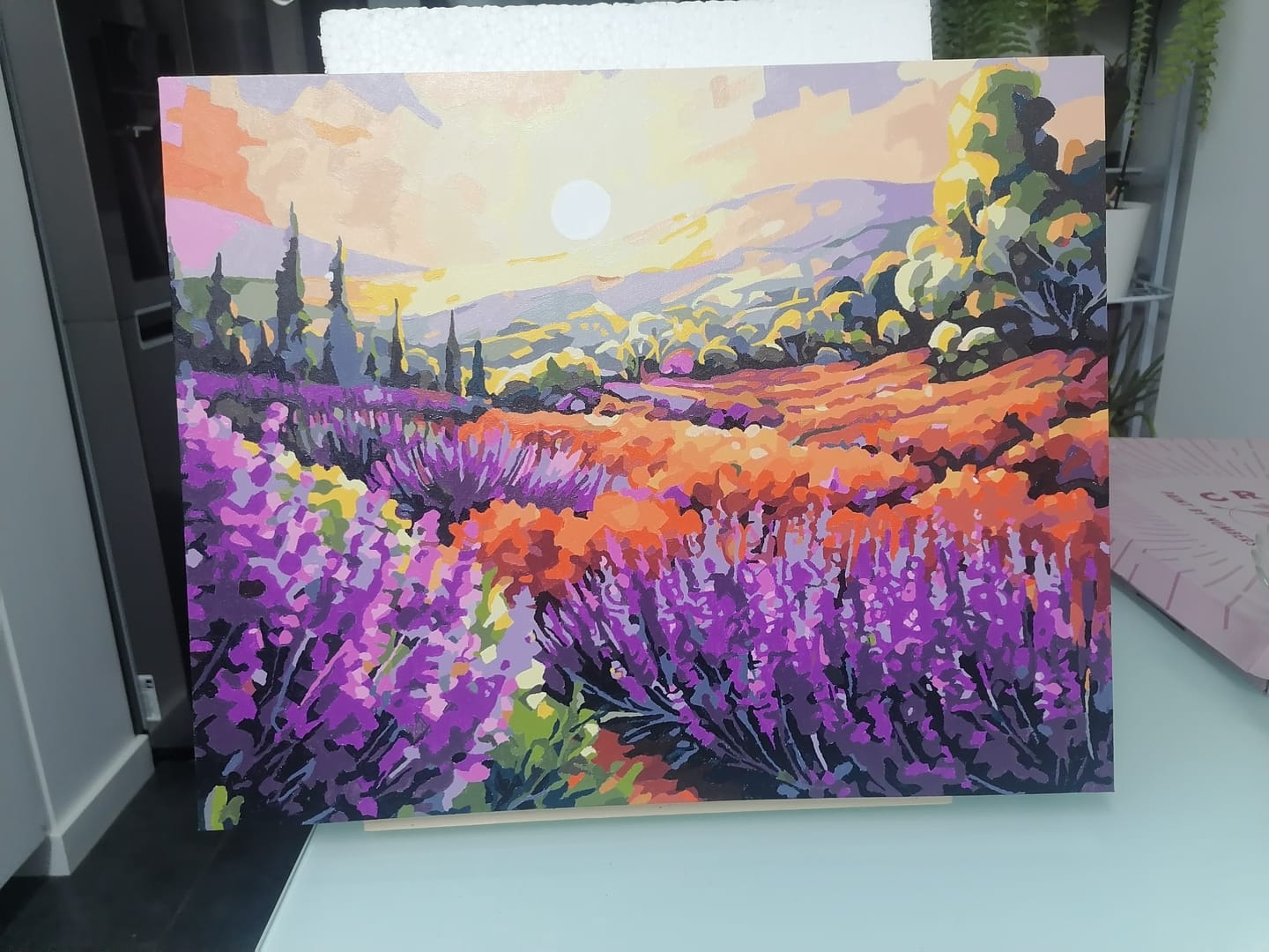 Customer photo review of Lavender Meadow Sunset