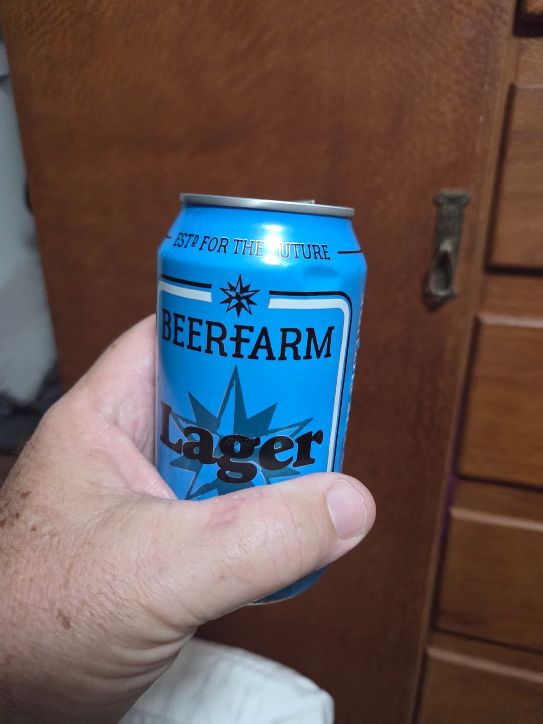 Customer photo review of Beerfarm Lager