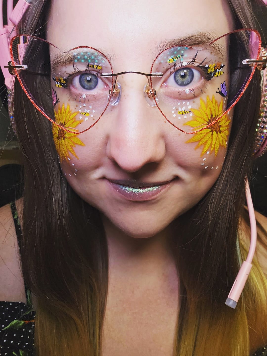 Customer photo review of Chuu Eyeglasses
