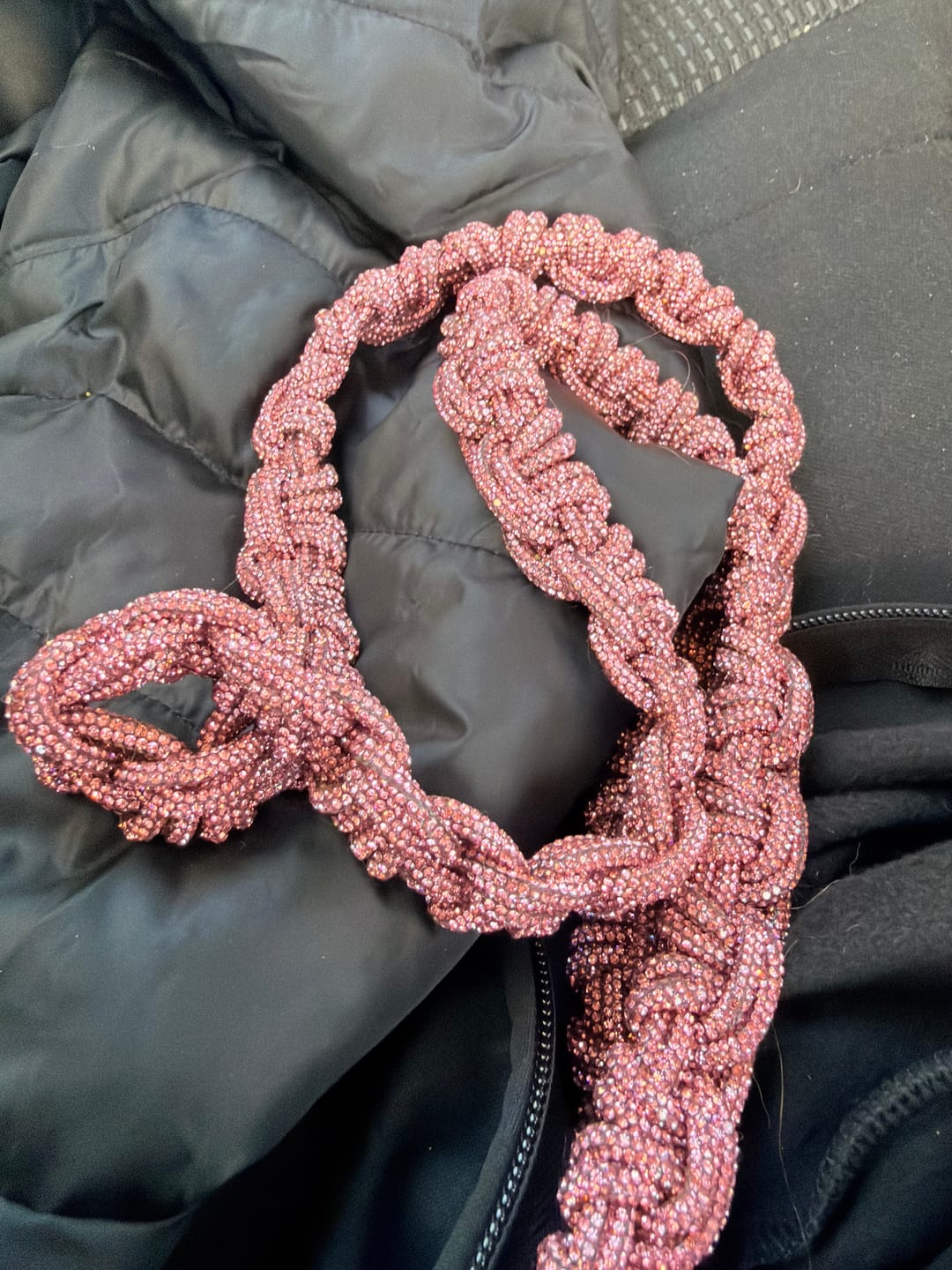 Customer photo review of PETITE CROWN STRAP - Pink Sugar (LIMITED EDITION)