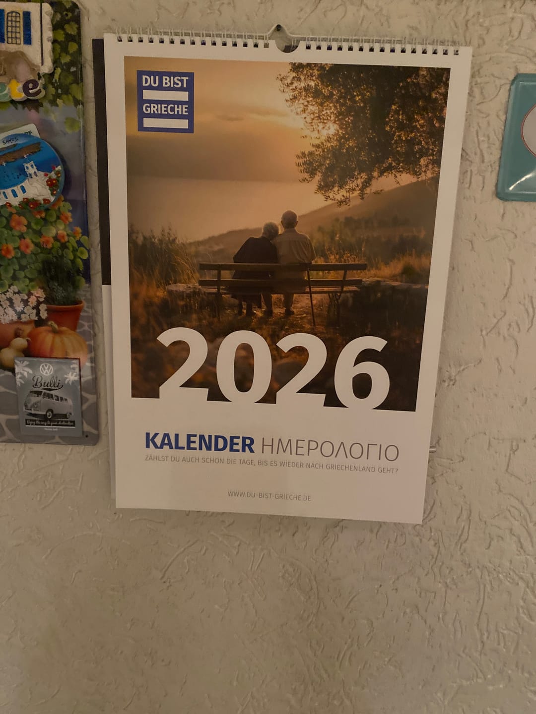 Customer photo review of DU BIST GRIECHE Kalender 2026
