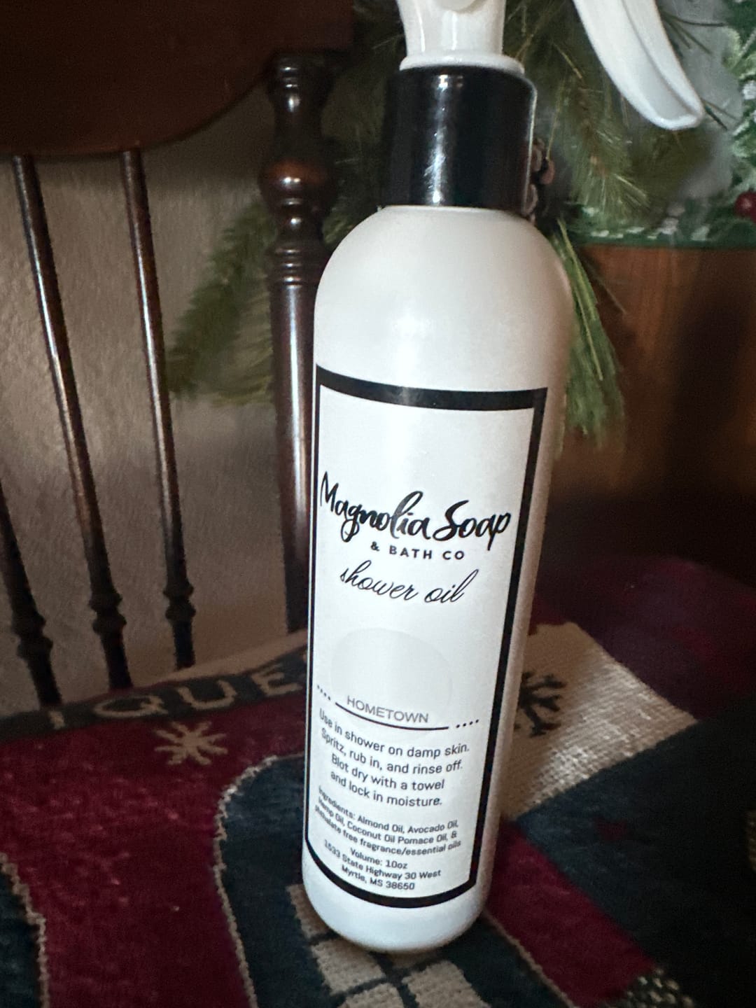 Customer photo review of Shower Oil-Hometown