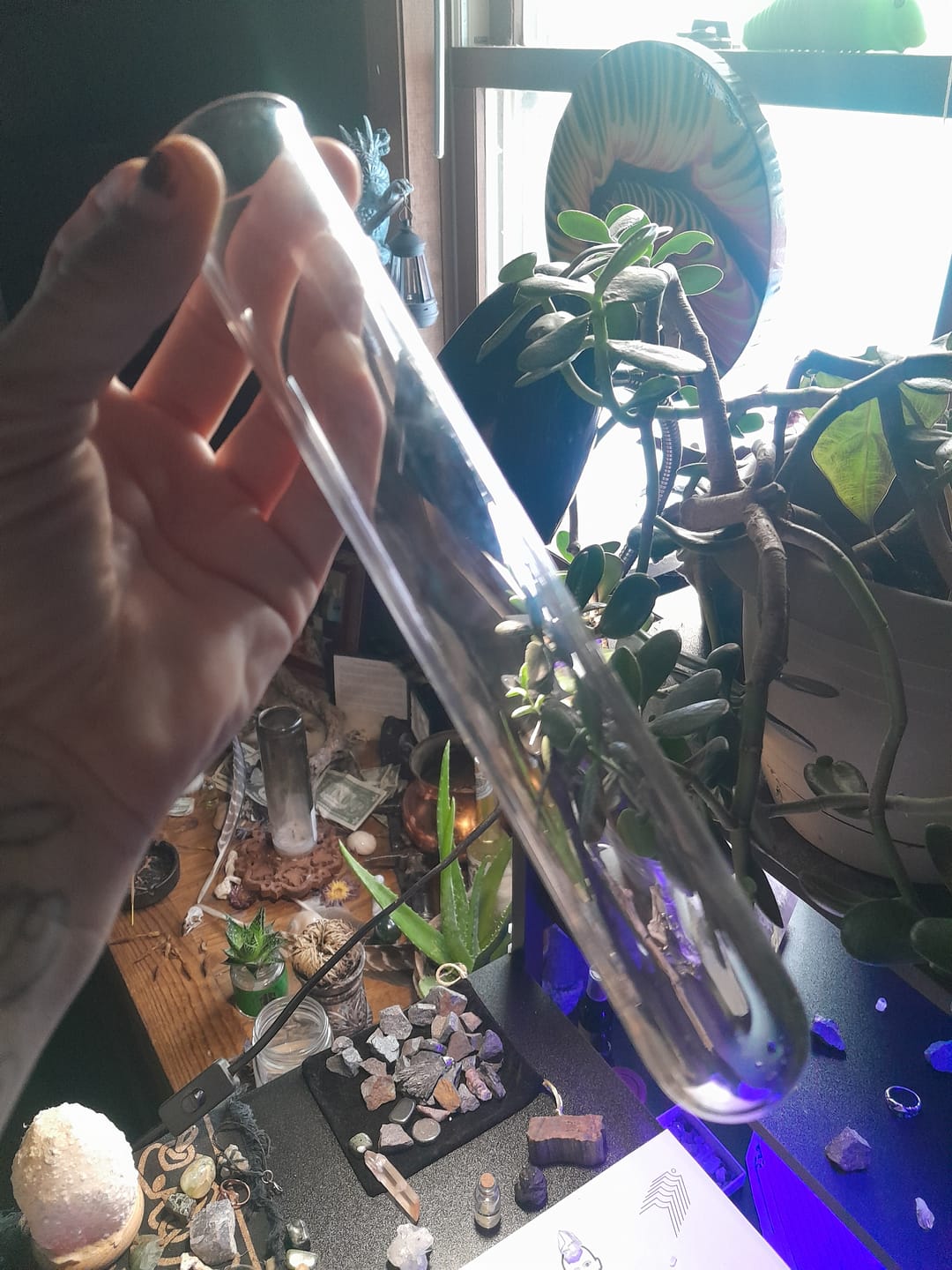 Customer photo review of Pure Quartz Test Tube
