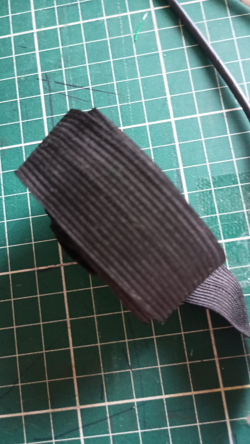 Customer photo review of BONEON 25MM C/VINCO COR PRETO 10 METROS