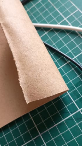 Customer photo review of RECOURO PARA ESTRUTURAÇAO 0.5MM COR NATURAL