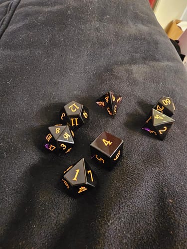 Customer photo review of Mystery Dice