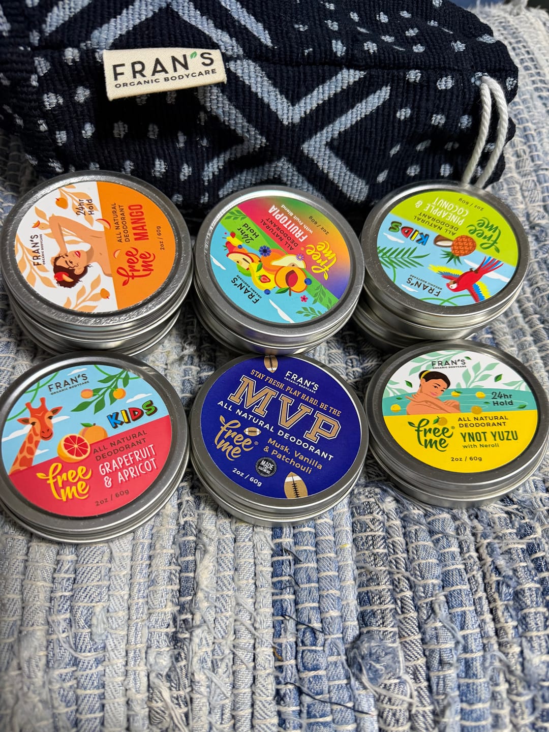 Customer photo review of FreeMe All Natural Deodorant
